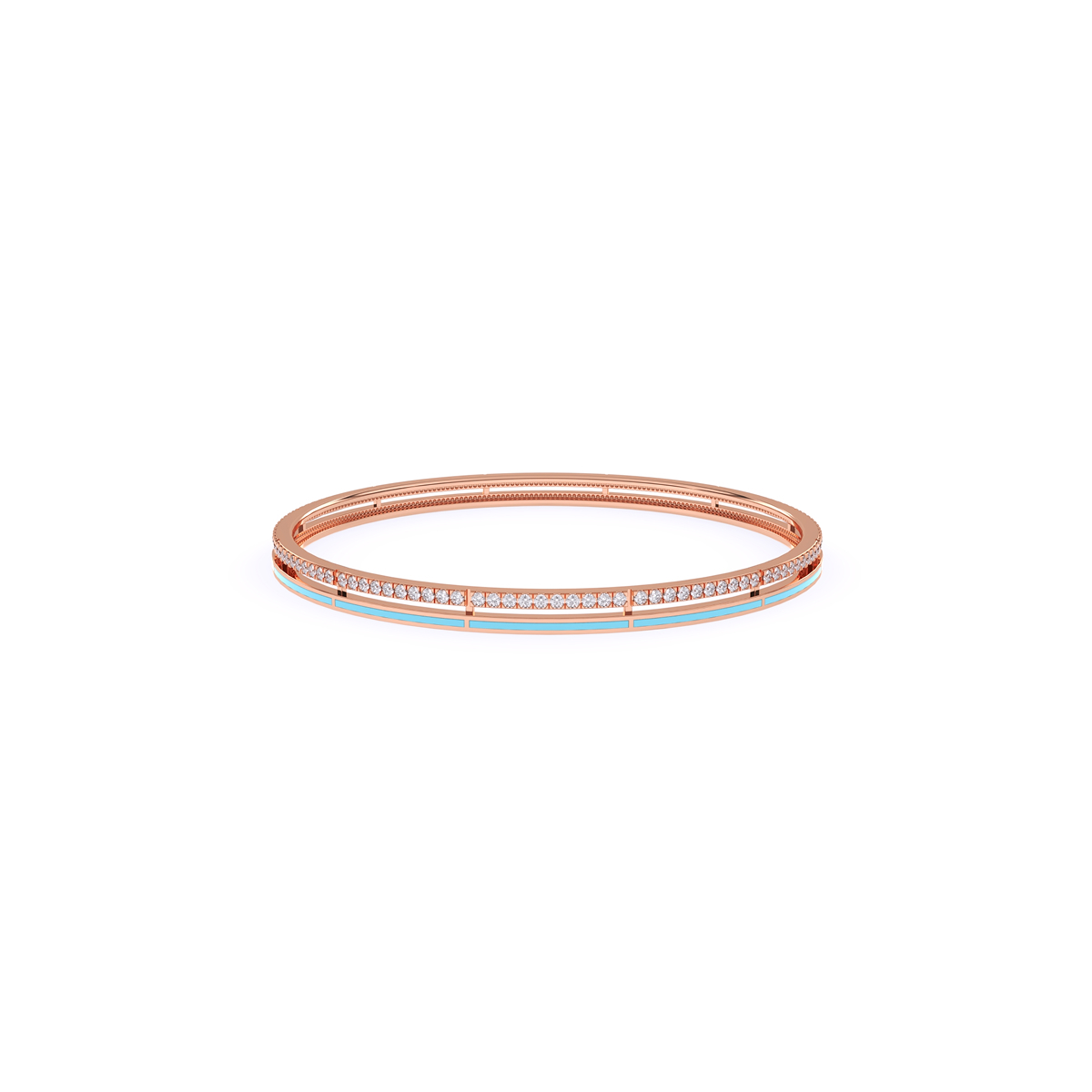 Fancy Lab Grown Diamond Bangle
